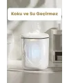 Akıllı Teknolojik Sensörlü Çöp Kovası Işık Antibakteriyel Koku Geçirmez Mutfak Banyo Wc Ofis 20l Uv