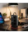 Akım Korumalı 3 Prizli 3 USB Girişli Uzatma Kablosu