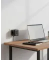 Akım Korumalı Küp Priz 3 Priz Girişi Ve 3 Usb Şarj Özellikli