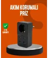 Akım Korumalı Priz 4 Usb Type C Destekli Yüksek Isı Dayanımlı