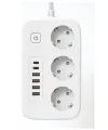  akım Korumalı Priz Ve Masaüstü Şarj İstasyonu Kablosuz 3 Priz ,4 Usb, 2 Type-c Girişli 2 Metre