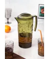 Akrilik Magic 2,3 Lt Koyu Yeşil Sürahi ( Cam Değildir !!! )