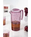 Akrilik Magic 2,3 Lt Mürdüm Sürahi ( Cam Değildir !!! )