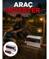 Akü Gücünü Ev Elektriğine Dönüştüren Güçlü İnvertör 1500w