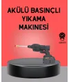 Akülü Basınçlı Yıkama Tabancası 450psı Su Püskürtme Makinesi
