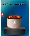 Alev Efektli Buhar Makinesi – Aromaterapi, Nemlendirme Ve Işık Modlu Tasarım