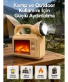 Alev Efektli Güneş Enerjili Lamba – Su Geçirmez