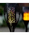 Alev Efektli Solar Bahçe Lambası (51 Cm)