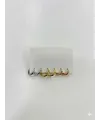 Altılı Çok Renkli  Halka Küpe - Kp00605