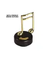 Altın Nota Figürlü Müzik Kutusu