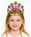 Altın Renk Happy Birthday Yazılı Doğum Günü Tacı 60 Cm
