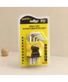 Alyan Anahtar Seti 9 Parça Kısa Düz (1.5–10 mm)