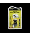 Alyan Anahtar Seti 9 Parça Kısa Düz (1.5–10 mm)