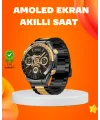 Amoled Akıllı Saat Ip67 Su Geçirmez 3 Bileklikli Sağlık Takipli
