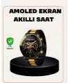 Amoled Akıllı Saat Manyetik Şarj Gps Destekli Spor Ve Günlük Kullanım