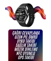 Amoled Ekran Akıllı Saat Üç Kordonlu İos Android Uyumlu
