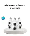 Ampul Tipi Wifi Kamera 2mp Lensli Full Hd Görüntü Ve Akıllı Hareket Algılama (kopya)