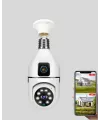 Ampul Tipi Wifi Kamera 2mp Lensli Full Hd Görüntü Ve Akıllı Hareket Algılama (kopya)