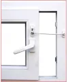 Anahtarlı Halatlı Pvc Kapı Pencere Emniyet Kilidi