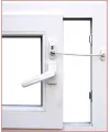 Anahtarlı Halatlı Pvc Kapı Pencere Emniyet Kilidi