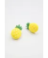Ananas Hamur Küpe - ÇOK RENKLİ
