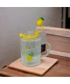 Ananas Tasarımlı Kupa Bardak