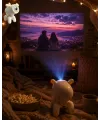 Android Sistemli Mini Projektör Dolby Hoparlörlü Kablosuz Projeksiyon