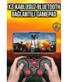 Android Uyumlu Gamepad X3 Game Stick Oyun Kolu Bluetooth Bağlantılı