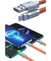 Android Ve İos Uyumlu 180 Derece Type-c Şarj Kablosu
