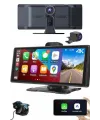 Android Ve İos Uyumlu Ön Arka Çift Kameralı Araç Ekranı Dokunmatik Carplay