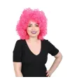 Animasyon Parti Ve Palyaço Peruğu - Neon Pembe