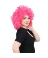 Animasyon Parti Ve Palyaço Peruğu - Neon Pembe
