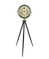 Antik Görünümlü Eskitme Tripod Ayaklı Saat