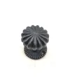Antika Tarz Dekoratif Pirinç Açarlı Kapı Babası - 50mm, Oksit