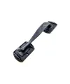 Antika Tarz Dekoratif Pirinç Ayak Tip Büyük Kapı Çekme Kolu - 220x50mm, Oksit