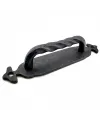 Antika Tarz Dekoratif Pirinç Burgulu Çekme Kol - 148x33 Mm, Oksit
