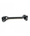 Antika Tarz Dekoratif Pirinç Çengeli - 13cm, Oksit