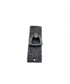 Antika Tarz Dekoratif Pirinç Dik Dövme Mobilya Kulbu - 90x31 Mm, Oksit