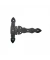 Antika Tarz Dekoratif Pirinç Kuyruklu Düğmeli Menteşe No2 - 138x167 Mm, Oksit
