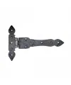 Antika Tarz Dekoratif Pirinç Kuyruklu Düğmeli Menteşe No3 - 155x240 Mm, Oksit