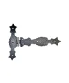 Antika Tarz Dekoratif Pirinç Kuyruklu Zambak Menteşe - 175x248 mm, Oksit