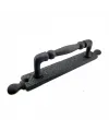 Antika Tarz Dekoratif Pirinç Misket Çekme Kapı Kolu - 223x33 Mm, Oksit