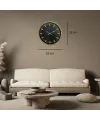 Antique Pure Eskitme 52 x 52 Cm Duvar Saati
