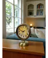 Antique Touch 25x20 Eskitme Metal Masa Saati
