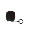 Apple Airpods 2 (2.nesil) Cool Kılıf - Siyah-kırmızı