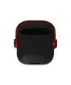 Apple Airpods 2 (2.nesil) Cool Kılıf - Siyah-kırmızı
