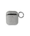 Apple Airpods 2 (2.nesil) Spell Simli Kılıf - Gümüş