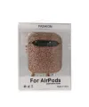 Apple Airpods 2 (2.nesil) Spell Simli Kılıf - Rose Gold