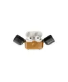 Apple Airpods 3 (3.nesil) Basmalı Kılıf - Kahverengi-siyah