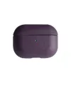 Apple Airpods Pro 2 (2.nesil) 405 Deri Kılıf - Mor